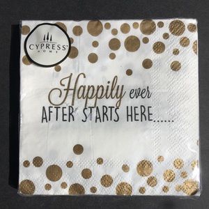 2 Packages Cypress Home Beverage Paper Napkins Wedding Cocktail Celebration New